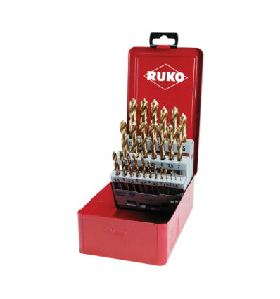 Type N  1-10 x 0,5 mm  HSS-G TIN slebet 170 stk