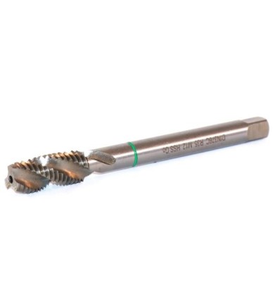 Spiraltap 35° med tyk skaft M4 (x0,70) HSSE-Co5