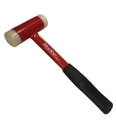 Dødslagshammer 60 mm STÅL m/gummigreb