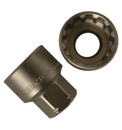 Top gennemstik kort 3/8" x 13mm. SplineLock.
