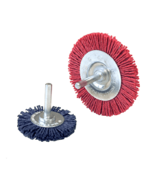 På skaft med glat tråd 75 x 6 x 6 mm nylontråd blå