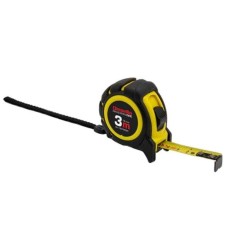 Båndmål gummibelagt ABS 8Mx25 ABS hus m/Power-lås