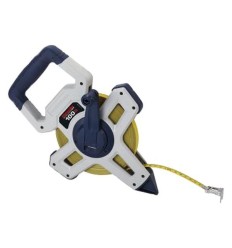 Gaffelbåndmål 50M Stålbånd i Gummibelagt ABS hus