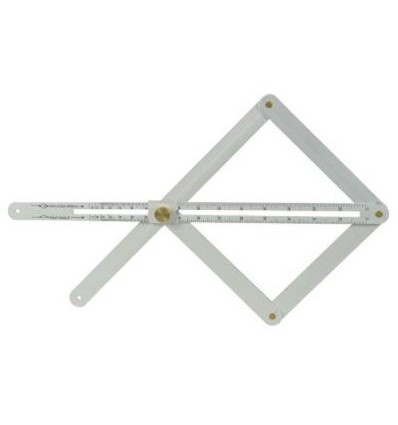 Universal vinkelmåler 0°-170° 440x170 mm