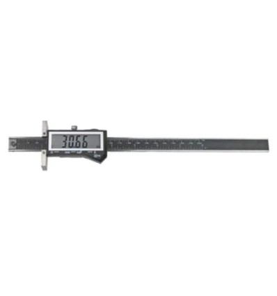 Digital ridsemål 0-200x0,01 mm med HSS ridsespids og 50x33 mm anslag