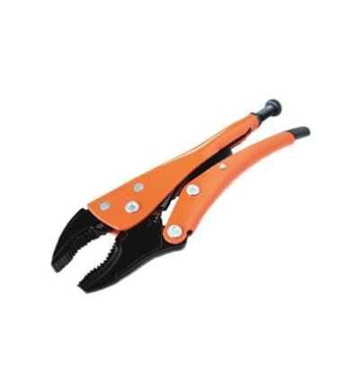 GRIP-ON svejsetang Rundede kæber med wireklipper længde 192mm. Nr. 4