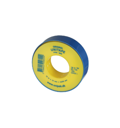 PTFE Tape PTFE (Uni) 12mtr x 12 mm 00,75 max 20 bar