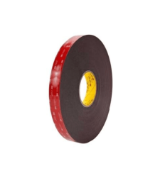 5952F VHB™ Sort Skumtape 33m, 12mm bred x 1.1mm tyk