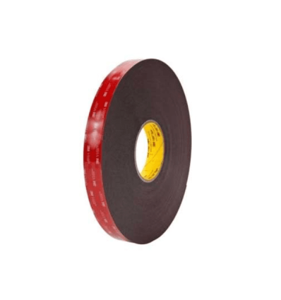 5952F VHB™ Sort Skumtape 33m, 12mm bred x 1.1mm tyk