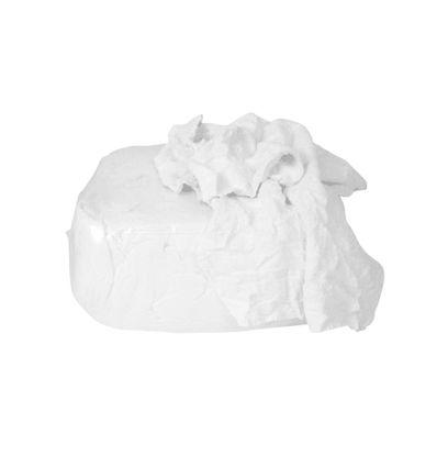 Frotte håndklæder Hvide - (pk. á 10 kg.) 