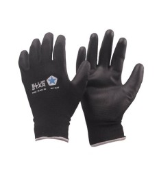 BlueStar Basic Black PU Handske