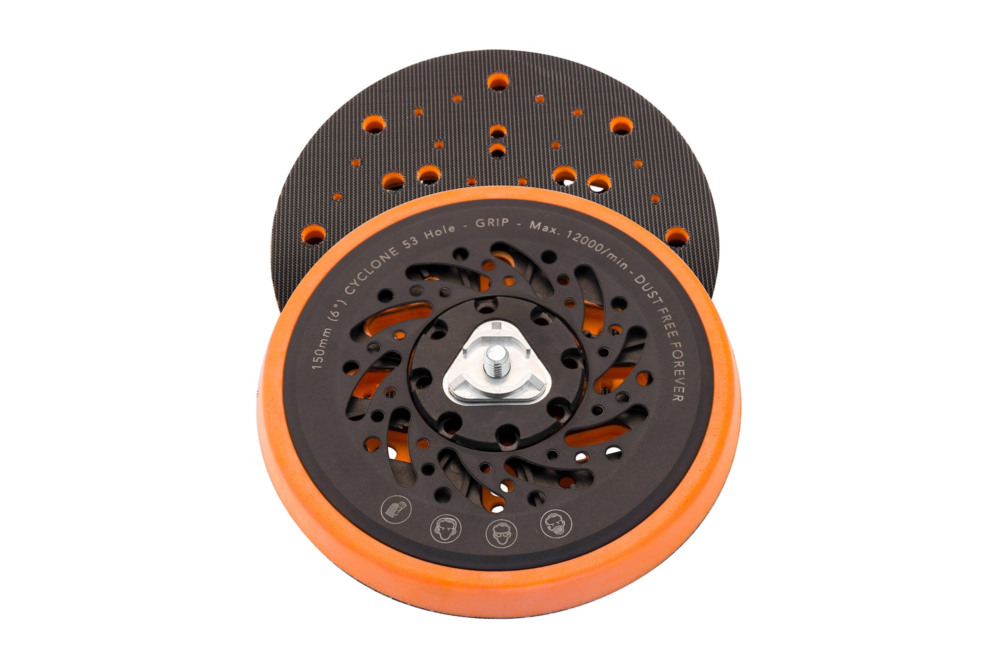 For velcrorondel 150mm x 8mm+5/16" UNF Multi-Holes