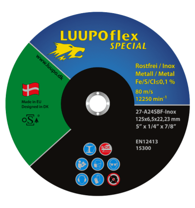 LUUPOflex Special skrubskive til rustfri