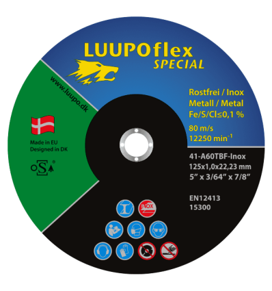 LUUPOflex Special - plan skæreskive