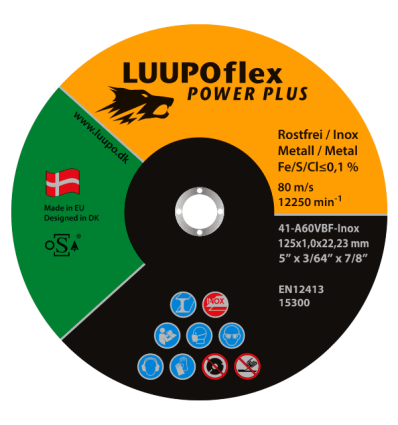 LUUPOflex Power PLUS - forsat skæreskive