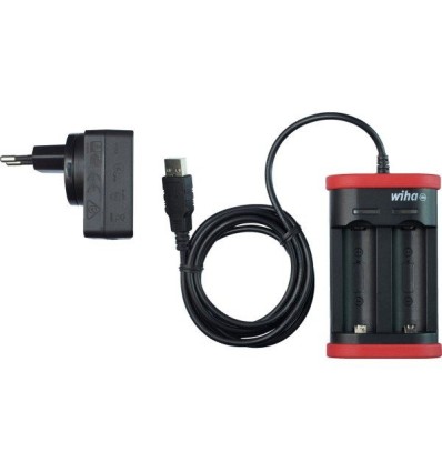 Genopladelig oplader til Li-ion batterier