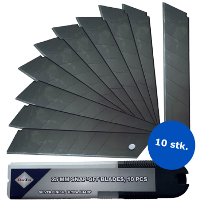 Bræk-af 25 mm. (1 pk á 10 stk)