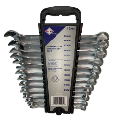 8-19 mm - 12 dele i plastholder