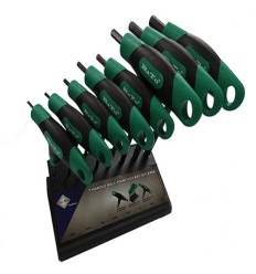 T-Greb 5/64 - 3/8. 8 dele. m/kugle