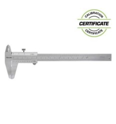 Skydelære med låseskrue 0-150 x 0,05 mm med kæbelængde 40 mm (Inkl. Certifikat)