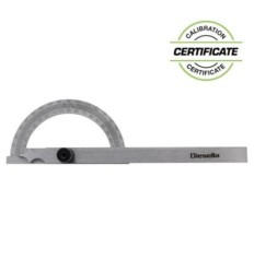 Gradmåler 80 x 120 mm med dobb. lasergraveret skala. (Inkl. Certifikat)