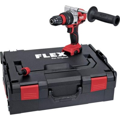 Flex Akku boremaskine PD 2G 18.0EC FS55 Inkl. 2 stk. 5,0A, lader og kuffert