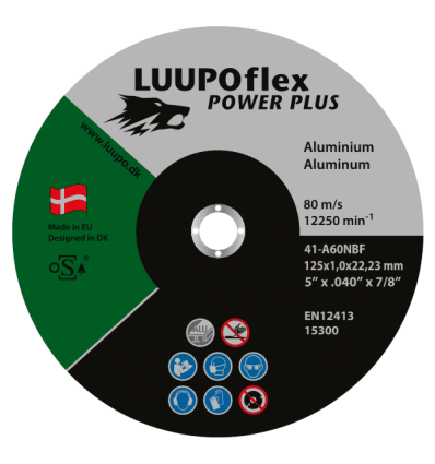 Skæreskive plan til aluminium 150 x 1,2 x 22,23 mm A60N-Alu