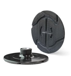 Velcro for papirrondel 150 mm x M14 med køleriller