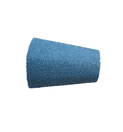 Blå zirkon 22/36 x 60 mm korn 40