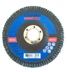 Flap disc zirkon konisk 125 x 22 mm korn 60