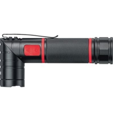 Lommelygte m. LED, laser og UV-lys inkl. 3xAAA batterier